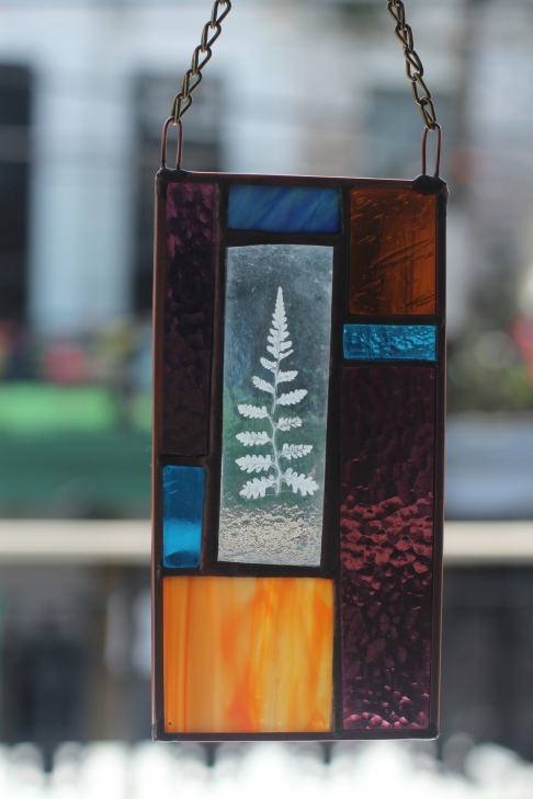 Stained Glass Fern Enverre