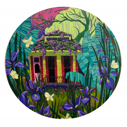 Garden District - Purple Iris
