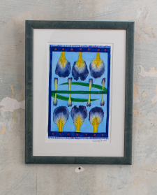 Louisiana Iris Tapestry / Main Image