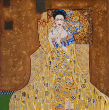 Channeling Klimt: Frida #2 | Limited Edition Print / Main Image