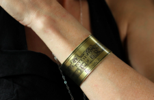 French Quarter (Toulouse St.) Etched Cuff Bracelet On