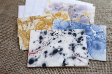 Marbled Note Cards C/ product view