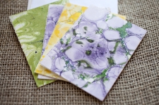 Marbled Note Cards F/ product view