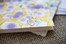 Marbled Note Cards G/ product detail