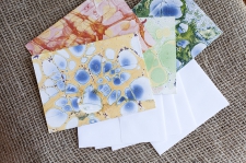 Marbled Note Cards H/ product view