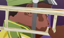 Marching Band - The Trombonist - Detail 1