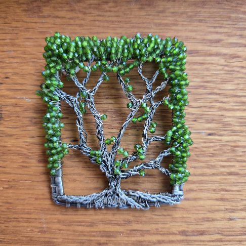 Dazzling Louisiana Live Oak Brooch