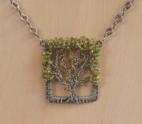 Vivid Louisiana Live Oak Necklace