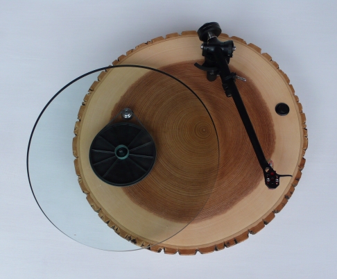 Audiowood Barky Turntable