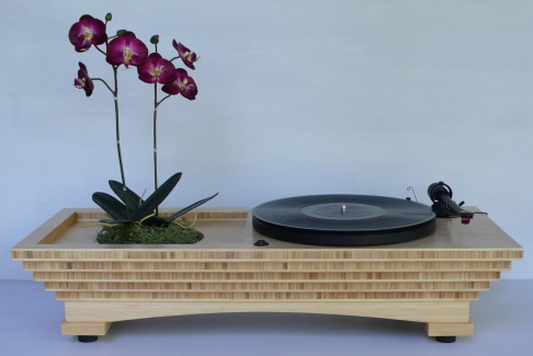 Audiowood Sound Garden Turntable