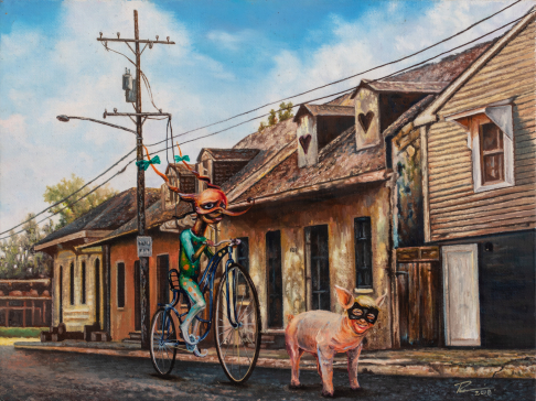 Circus Pig – on Chartres Near NOCCA
