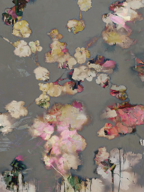 The Power of a Whisper II - Floral Abstract
