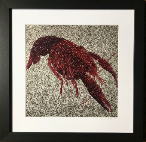 Crawfish ~  Metallic Lustre Fine Art Print