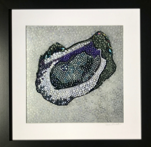 Lavender Oyster ~  Metallic Lustre Fine Art Print