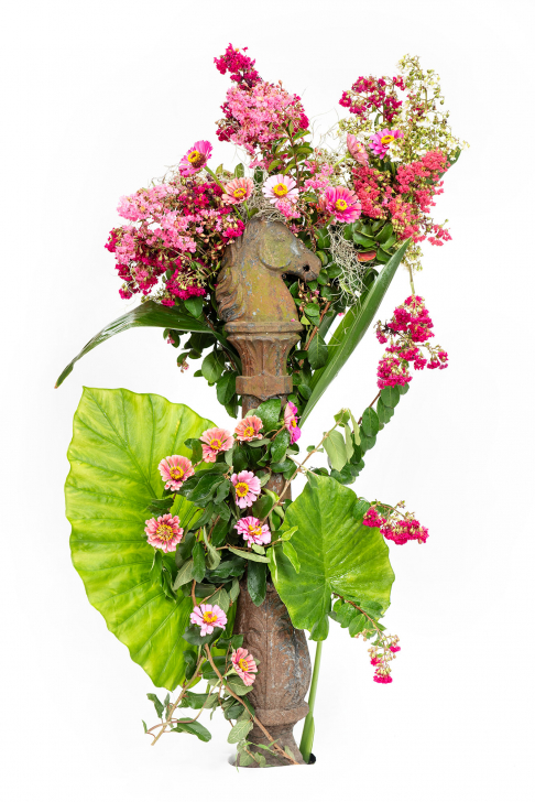 Horse Head Hitching Post Bouquet