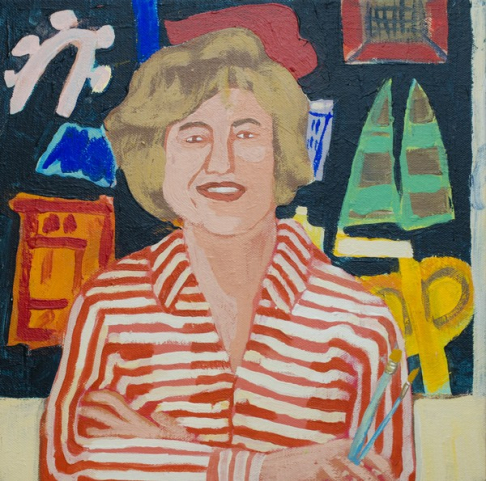 A Portrait of Ida Kohlmeyer  - High Quality Print