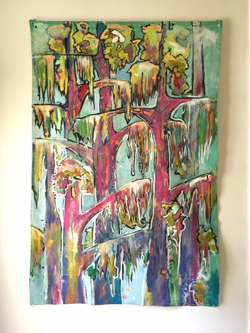 Spring Bayou Tapestry