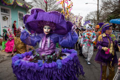 Joy on Mardi Gras