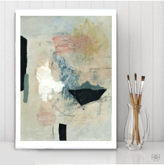 Sweven - Archival Print of Original Mixed Media Abstract on Watercolor Paper