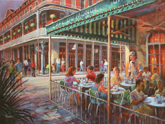 "Afternoon at Cafe du Monde"
