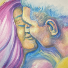 Coming in for the Kiss