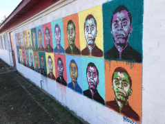 James Baldwin Mural