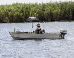 River Shots Louisiana Fisherman