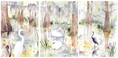 Louisiana Swamp (Triptych VII)