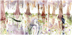 Louisiana Swamp (Triptych VIII)