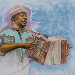 Sunpie Barnes Swings with his Accordion