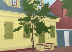 Yellow Creole Cottage