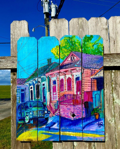 Bywater Houses on Fenceboards
