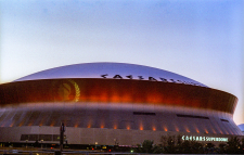 01.21.2022 Caesar's Superdome, in New Orleans During Dawn / Main Image