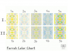 Farrah I & II - Color Chart