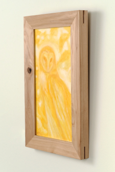 Yellow Owl frame detail