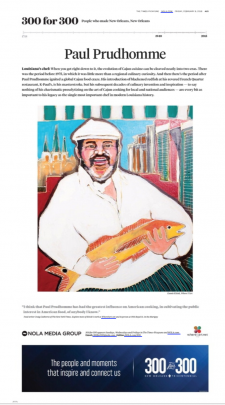 Chef Paul Prudhomme / article from Nola.com