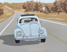 Blue Beetle, Winding Road / Main Image