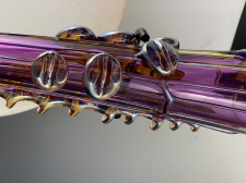 Purple Clarinet Detail Shot RidgeWalker Glass