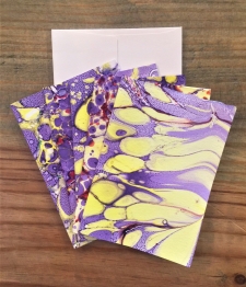 Handprinted Notecards_Set of Five / Main Image