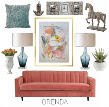 Orenda - Mixed Media Abstract on Watercolor Paper - Original