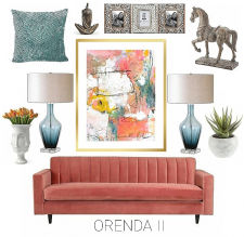 Orenda II - Mixed Media Abstract on Watercolor Paper - Original