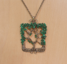 Live Oak Necklace - Malachite / Main Image