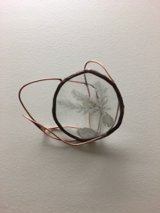 Round Enverre Copper Wire Wall Sculptures / Main Image
