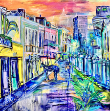 New Orleans Street Scene Mashup / Main Image
