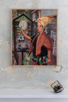 The Persistence of Justice (Marie Laveau Making Groceries at Rouses) / in room