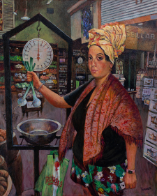 The Persistence of Justice, (Marie Laveau Making Groceries at Rouses) / Main Image
