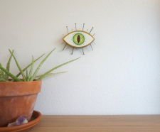 Evil Eye Talisman_Mini_Cat Eye_In Room