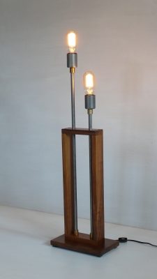 Audiowood Frame Lamp