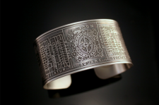 Jackson Square Etched Map Cuff 2