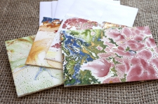 Marbled Note Cards A/ product view